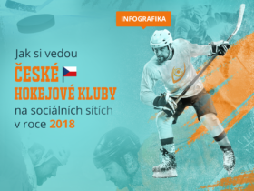 Infografika: Jak si vedou české hokejové kluby na sociálních sítích v roce 2018